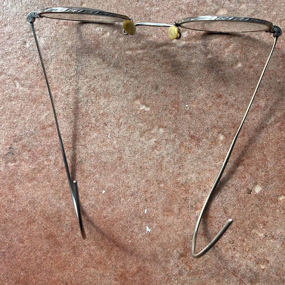 1920’s Shuron Antique Round Wire Rim Round Glasses “Harry Potter Style” - Picture 3 of 7
